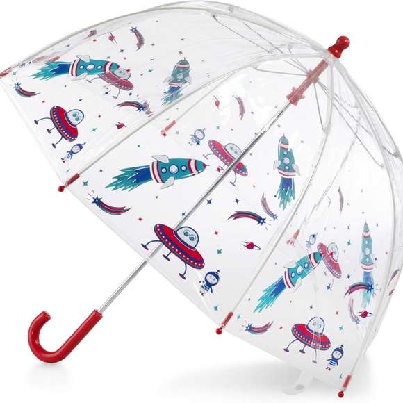 totes Kid's Clear Bubble Umbrella with Dome Canopy - Picture 1 of 2